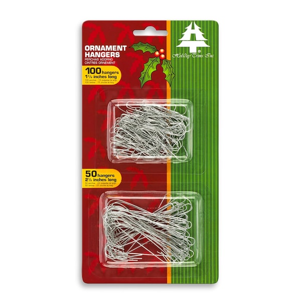 Holiday Trims Holiday Trims Ornament Hooks 150 pk 3927000 - main